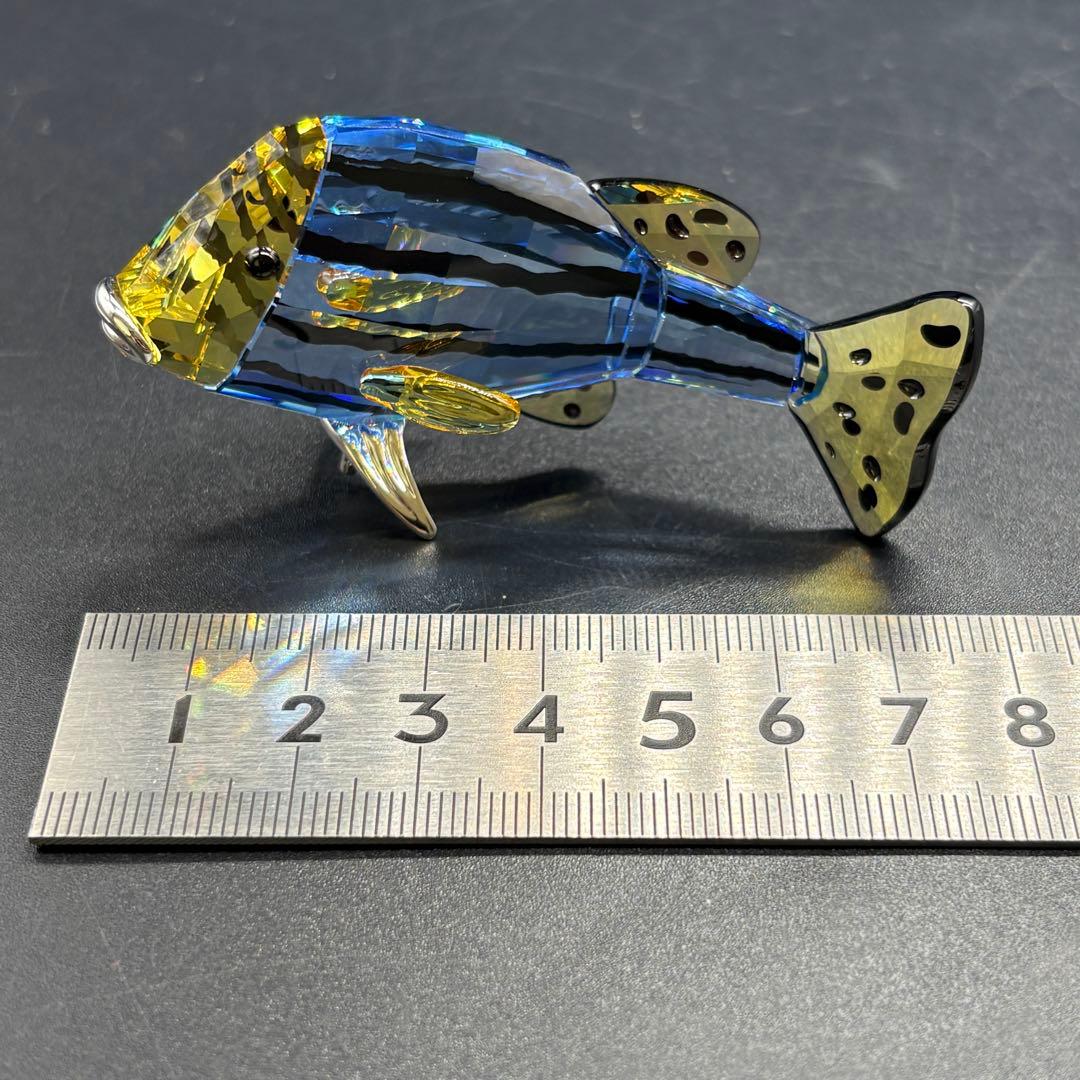 箱付き　スワロフスキー　 魚 置物 オブジェ 熱帯魚　no.175