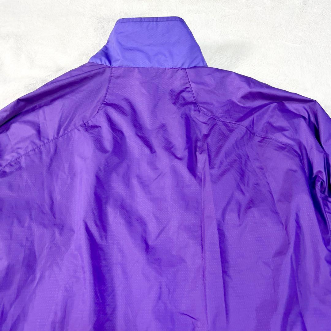 NIKE ナイロンセットアップ パープル&ブラック XL