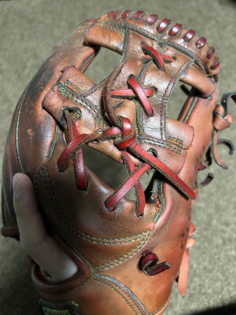 SSK Probrain 硬式用グローブ レッド　赤　エスエスケイ　プロブレイン