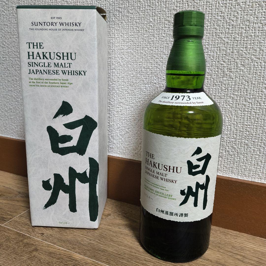 SUNTORY THE HAKUSHU シングルモルトウイスキー 700ml