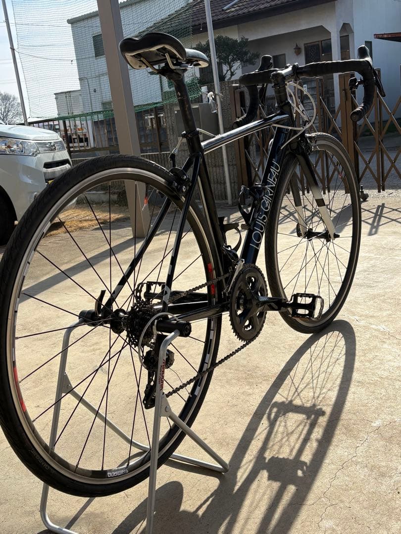LOUIS GARNEAU ロードバイク ブラック オーバーホール品