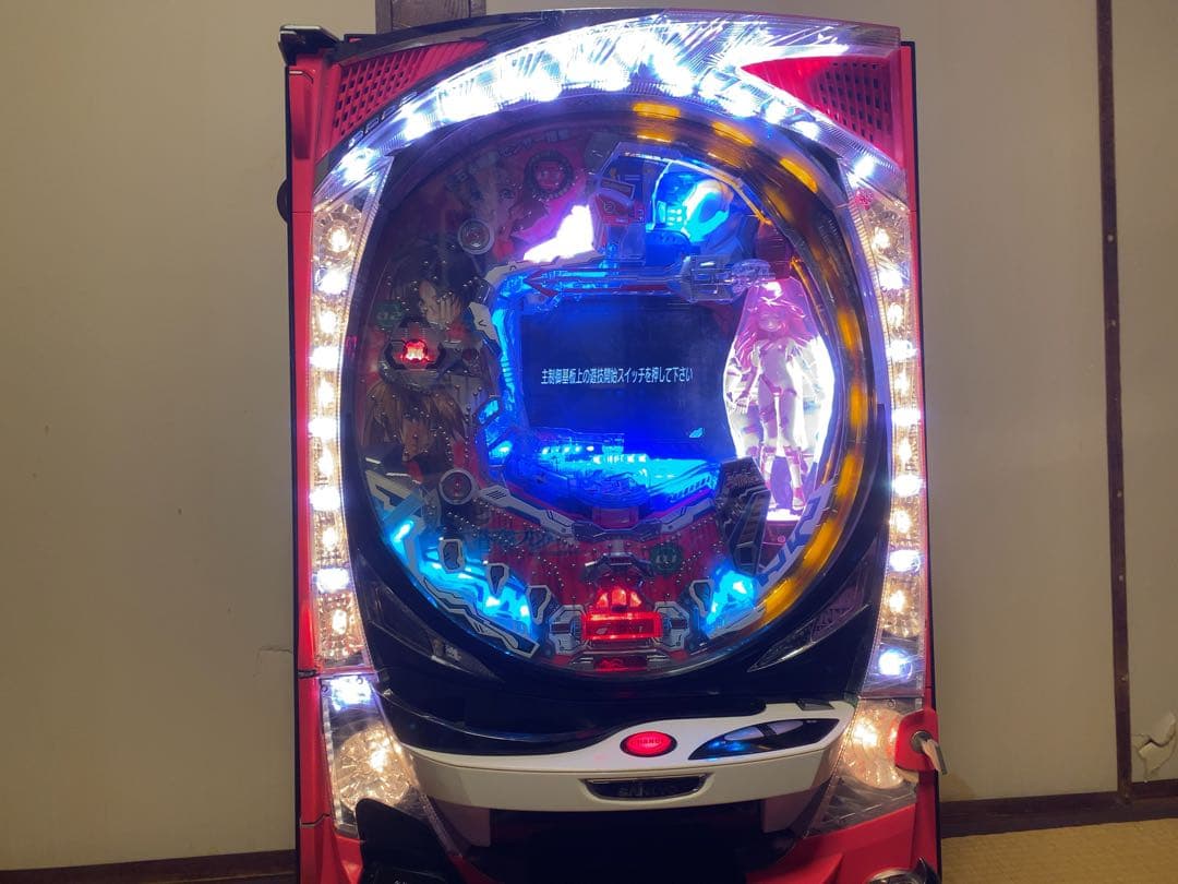 希少 CR蒼穹のファフナー パチンコ実機 土台付き 難あり ジャンク？ 送料無料