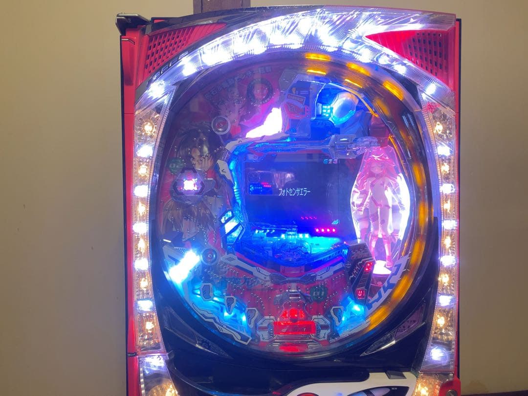 希少 CR蒼穹のファフナー パチンコ実機 土台付き 難あり ジャンク？ 送料無料