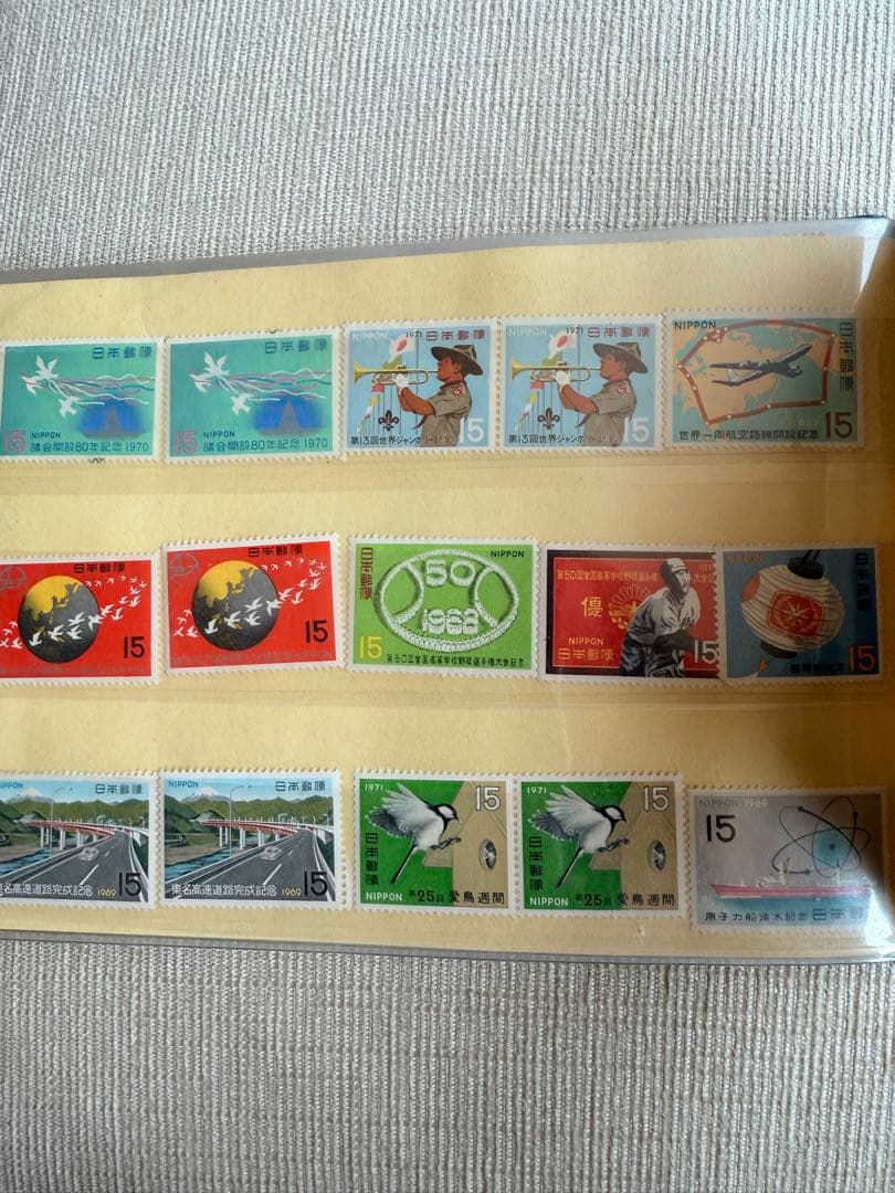 【未開封中国切手】アジア・アフリカ卓球友好記念切手　他