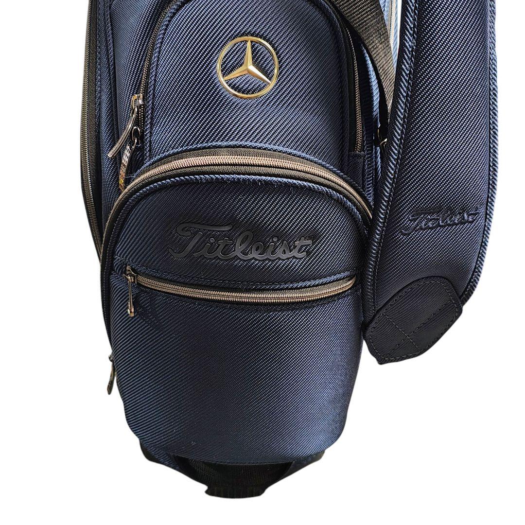 【限界価格極美品】メルセデスベンツ タイトリスト ゴルフバッグ　ネームタグ未使用