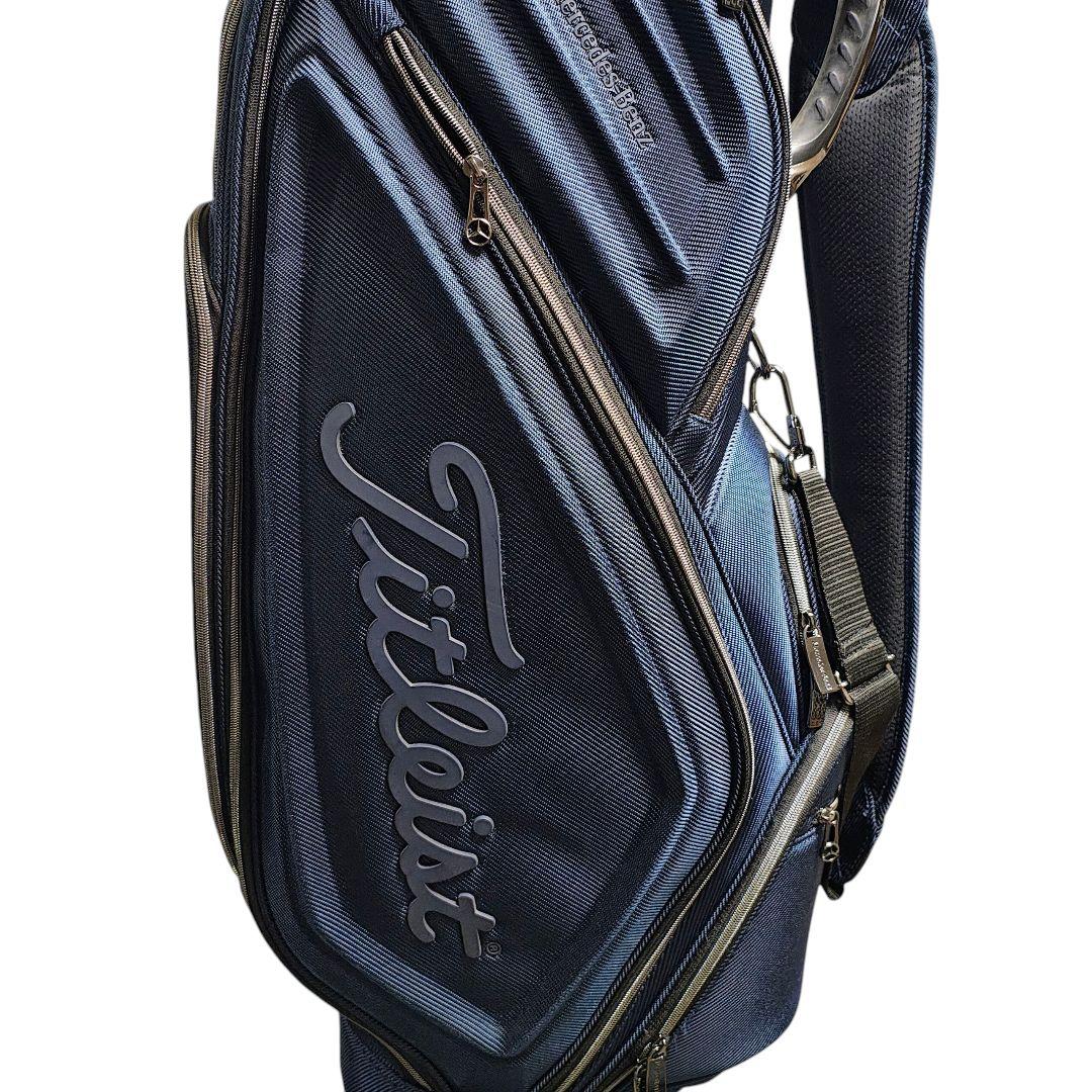 【限界価格極美品】メルセデスベンツ タイトリスト ゴルフバッグ　ネームタグ未使用