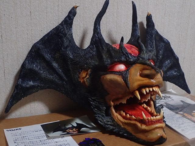 加*正様 ★正規品 希少品 デビルマンヘッド１/１守護神 塗装済完成品 元箱・説