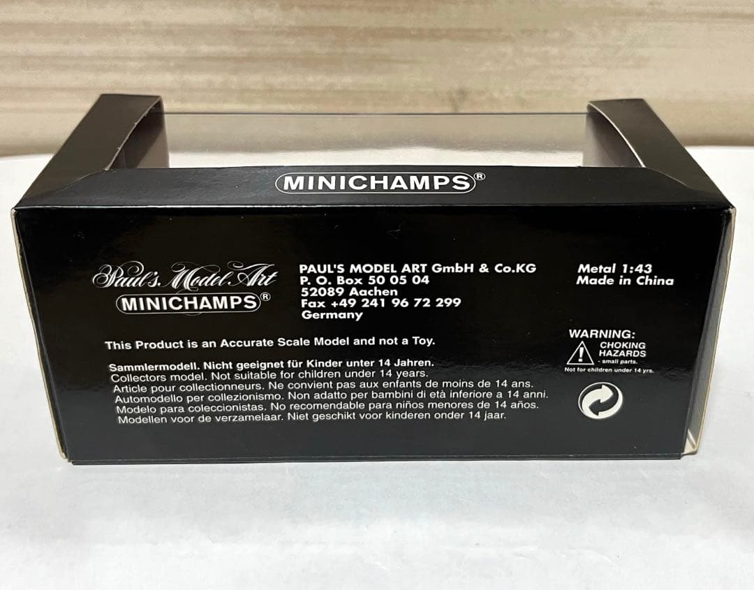 ミニチャンプス 1/43 ポルシェ 356A スピードスター レッド 1956