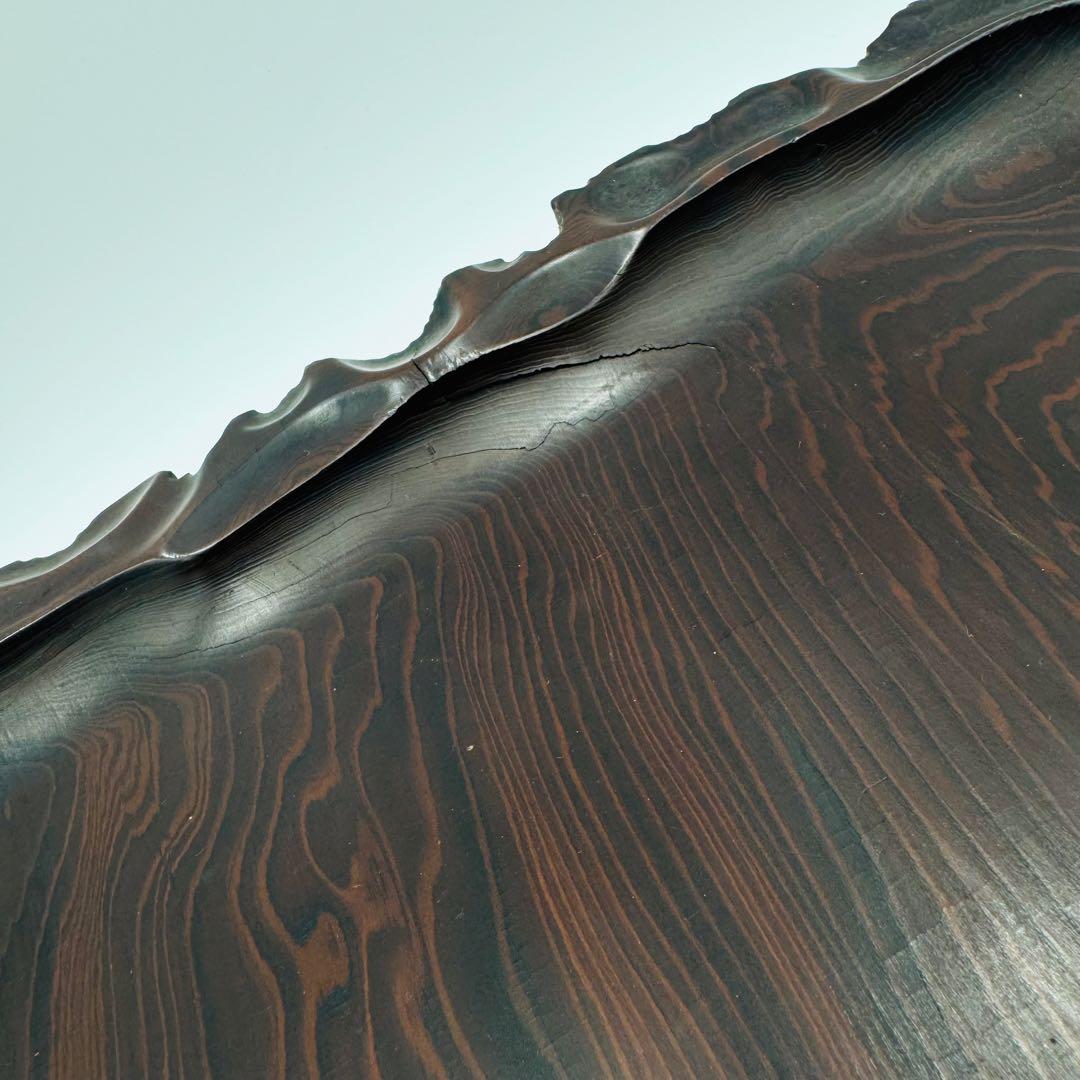 【唐木盆　煎茶道具】香盆　香道具　茶道具