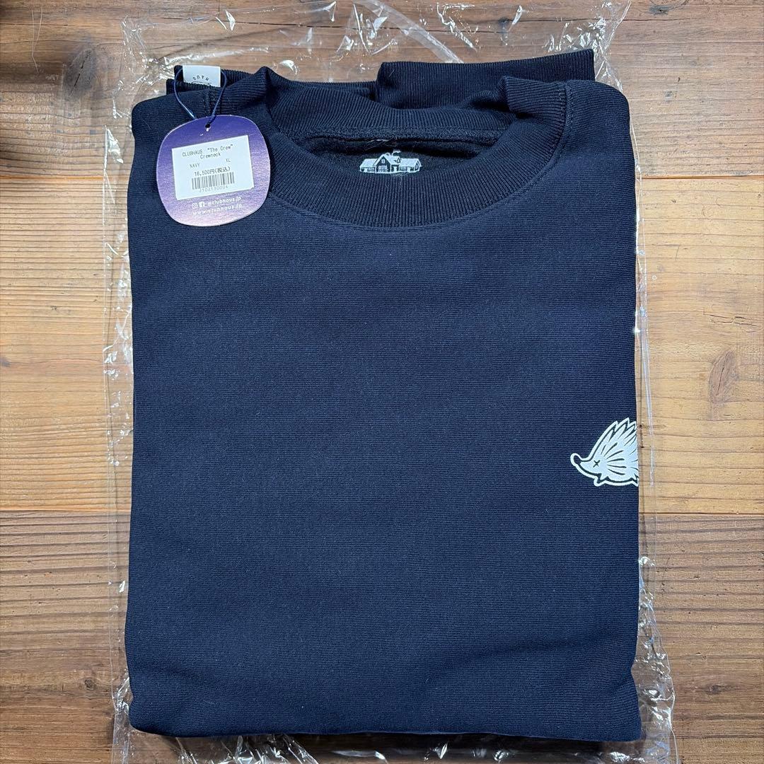 【未使用】CLUBHAUS The Crew Crewnneck XL ネイビー