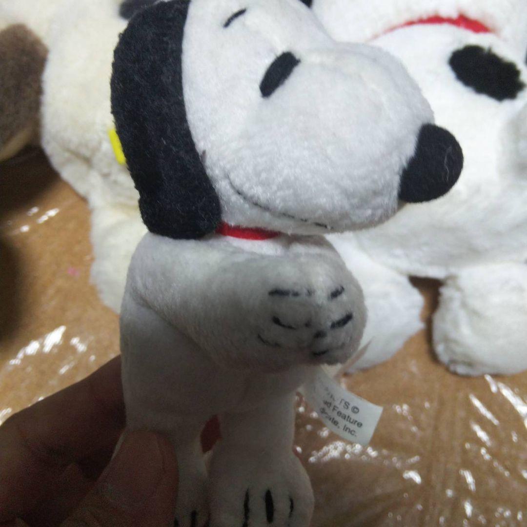 スヌーピー　オラフぬいぐるみマスコット4個セットナカジマセキグチ　ミュージアム