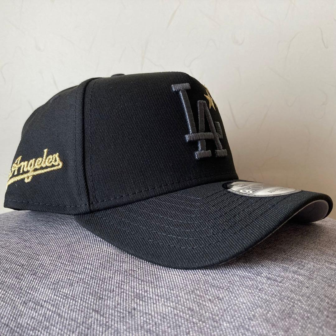 【海外限定】ニューエラ ロサンゼルスドジャース9FORTY Aフレーム ブラック
