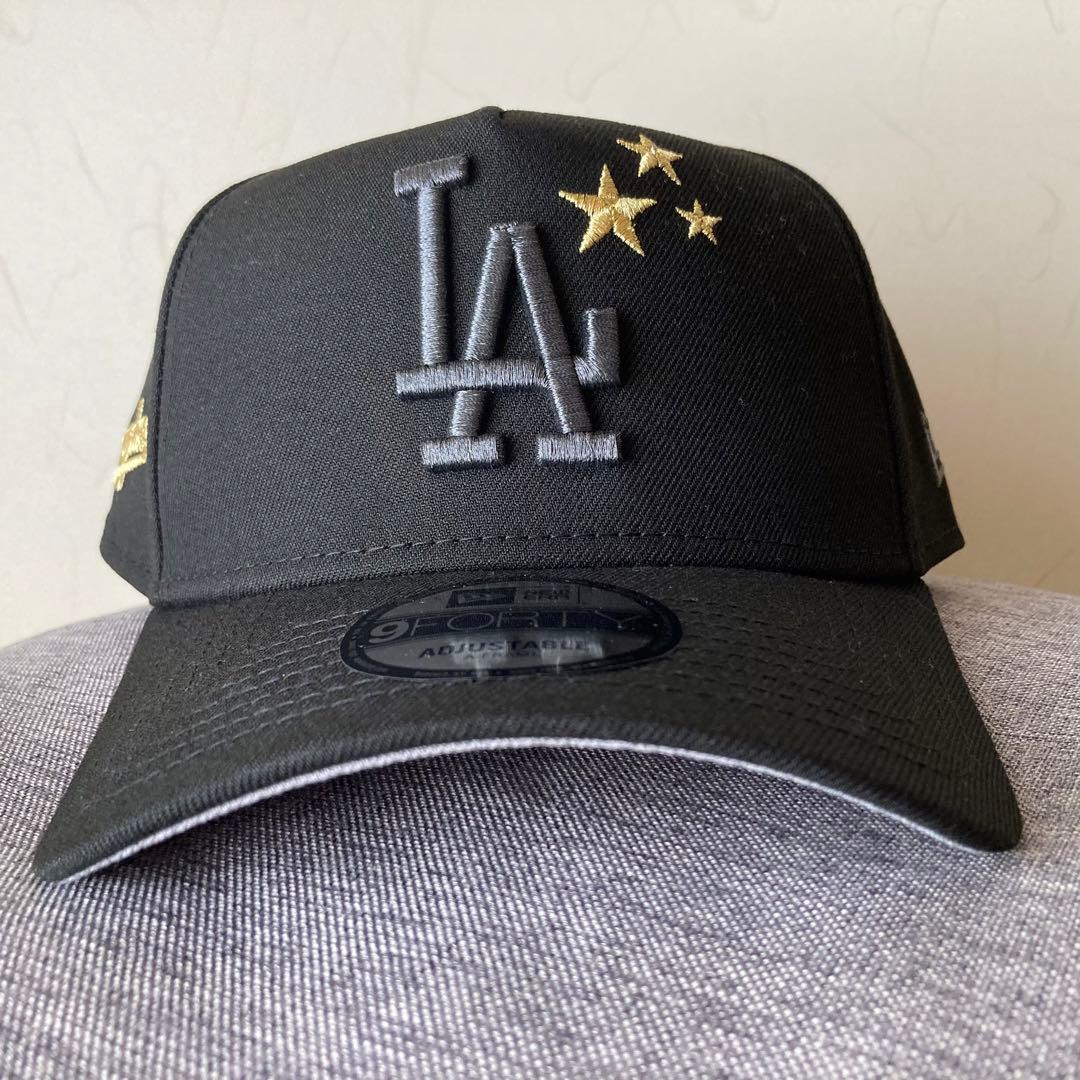 【海外限定】ニューエラ ロサンゼルスドジャース9FORTY Aフレーム ブラック