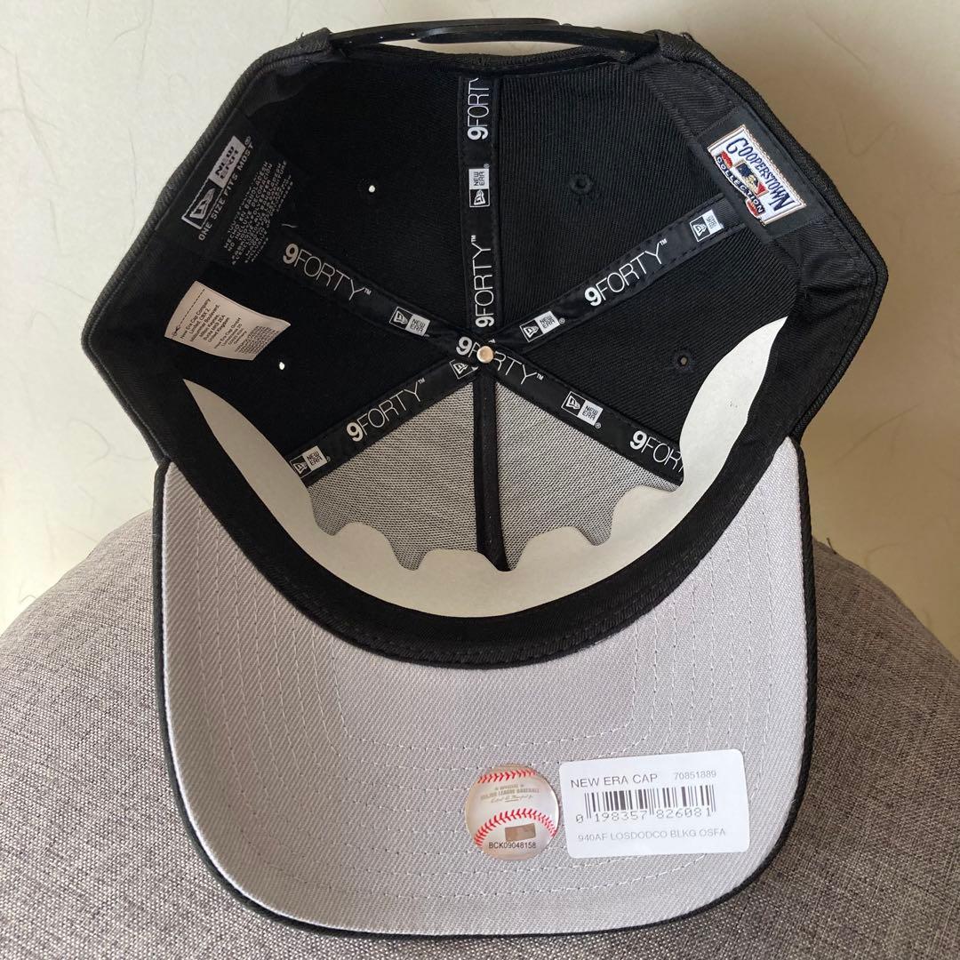 【海外限定】ニューエラ ロサンゼルスドジャース9FORTY Aフレーム ブラック