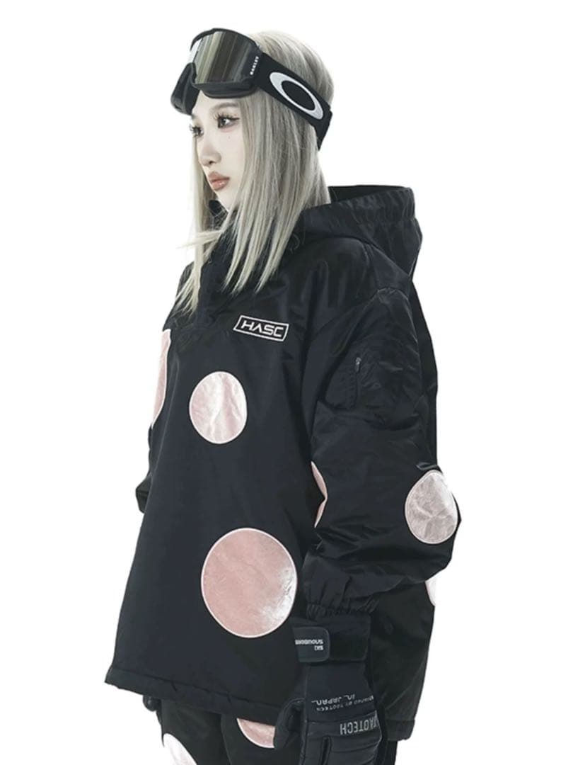 新品未使用 プルオーバー スキージャケット ブラック S 男女兼用 日常使用可