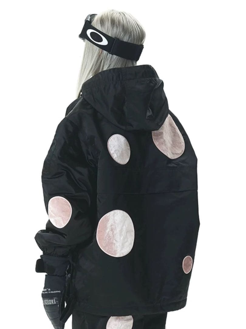 新品未使用 プルオーバー スキージャケット ブラック S 男女兼用 日常使用可