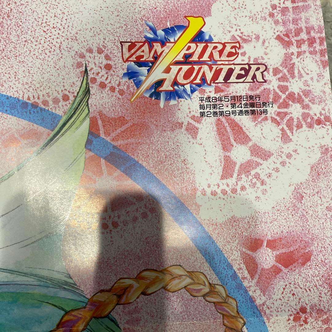 【非売品】　ヴァンパイヤハンター　モリガン&アニタ　描き下ろしポスター