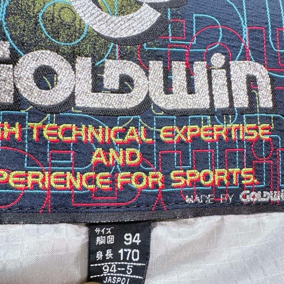 【ゴールドウィンGOLDWIN】レア　希少　メンズスキーウエア　上下セット　L