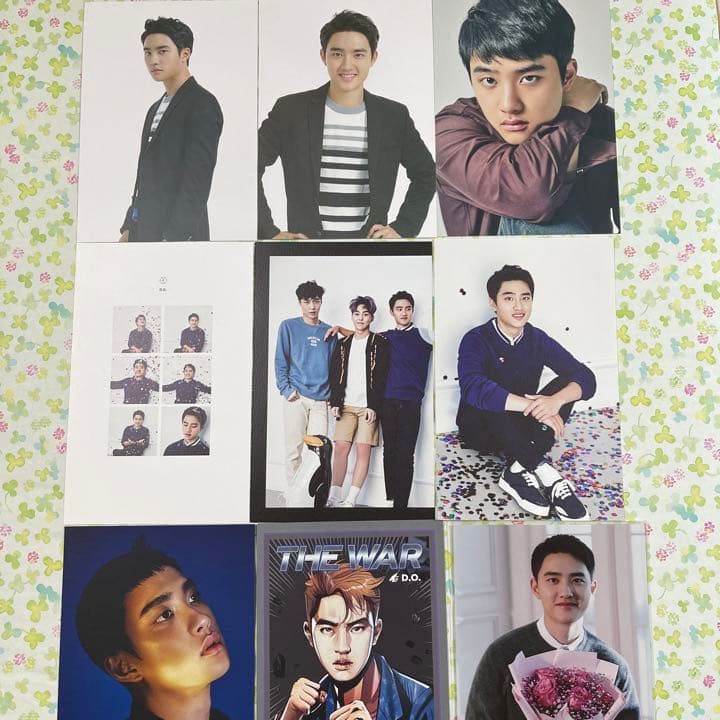 EXO D.O. ギョンス　写真　ポストカード　ポラロイド 色々　71枚セット