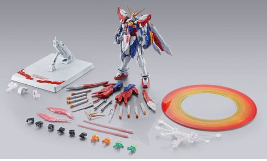 L BUILD ゴッドガンダム＆ゴッドガンダム弐　交換パーツ付き