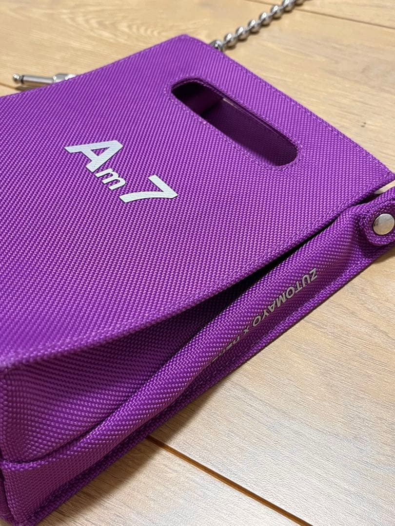 ずっと真夜中でいいのに nana-nana バッグ ステッカー パープル