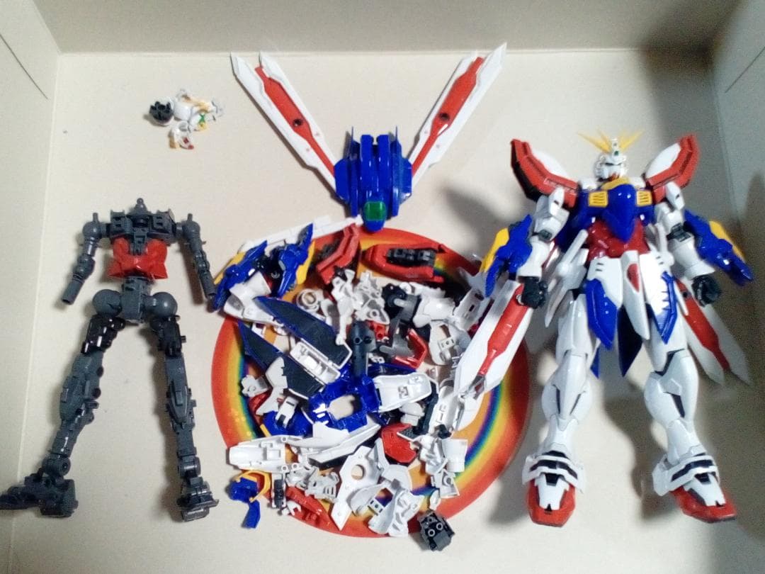 送料込 ガンプラ部品 ハイレゾリューションモデル ゴッドガンダム