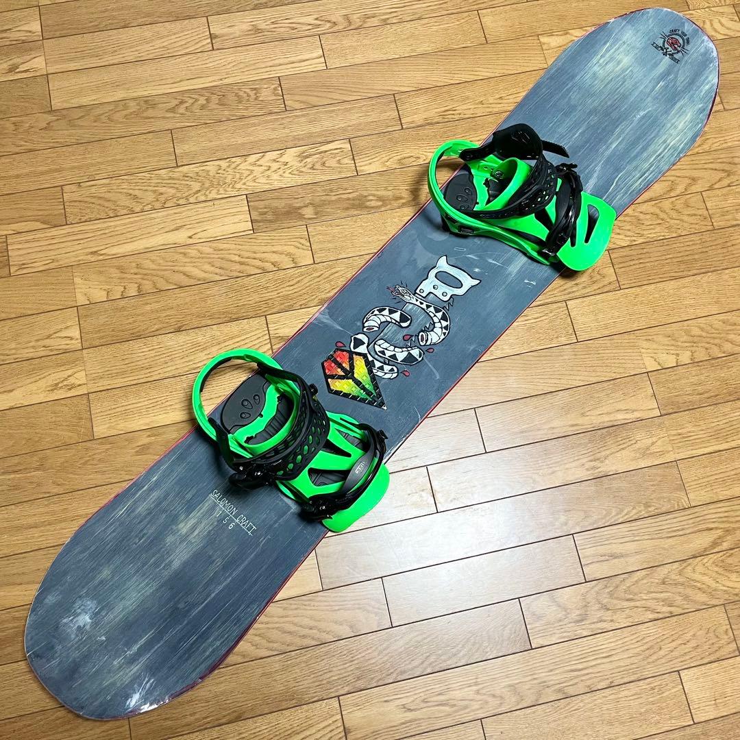 SALOMON Craft +FLUX DSL+ボードケース　３点セット