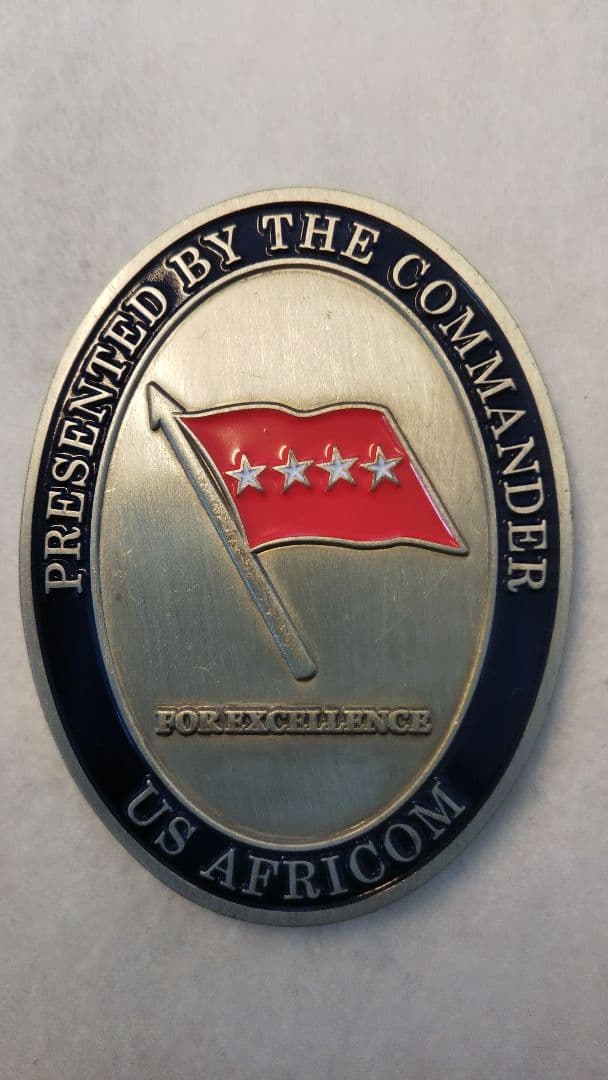 米アフリカ軍司令官（大将）チャレンジ