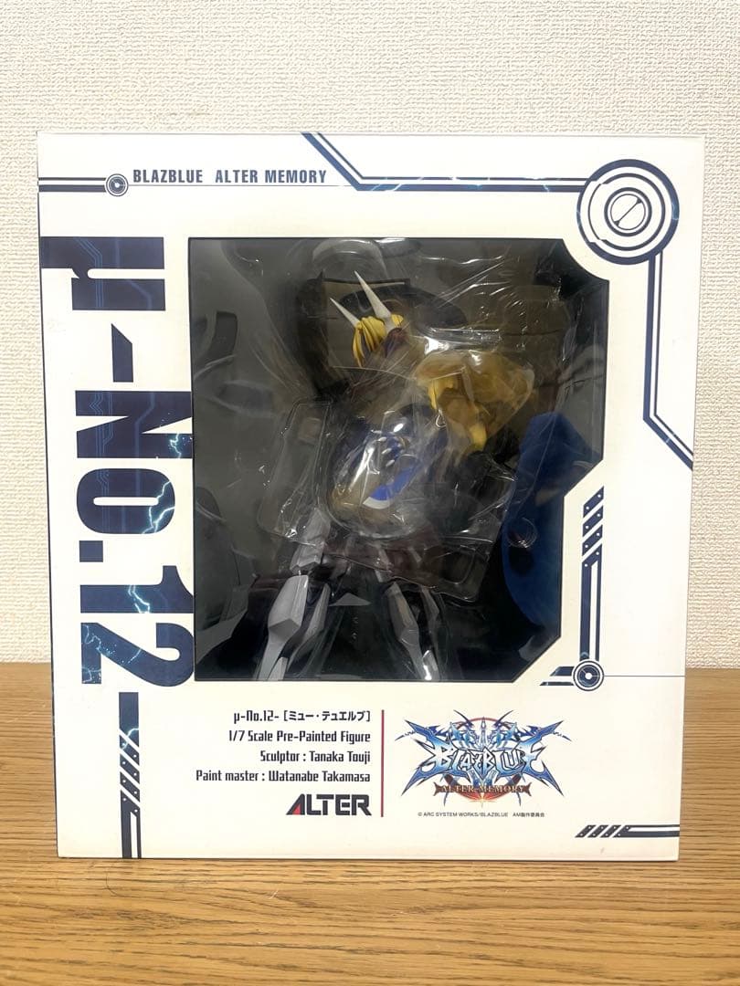 美品 ALTER BLAZBLUE μ No.12 ミュー・テュエルブ 1/7