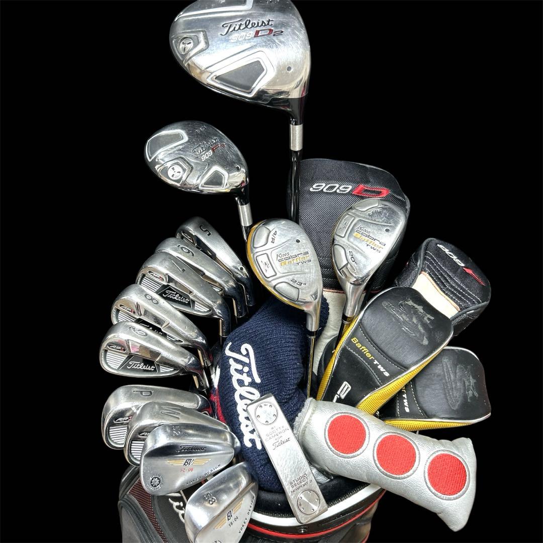 タイトリスト ゴルフクラブセット スコッティキャメロン 先の事を考えたセット