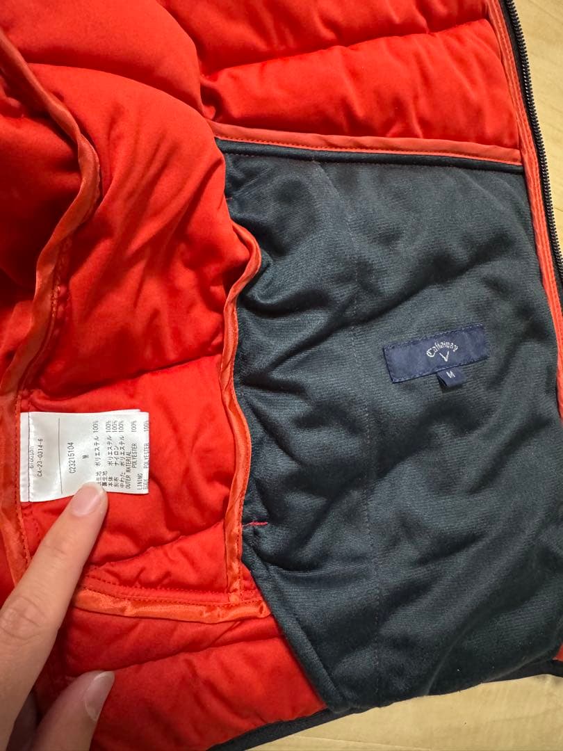 Callaway スターストレッチ 中綿ブルゾン メンズ Mサイズ キャロウェイ