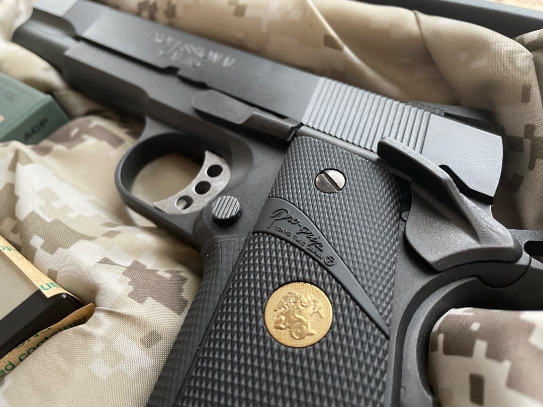 M.E.U. Pistol ガスガン .45口径