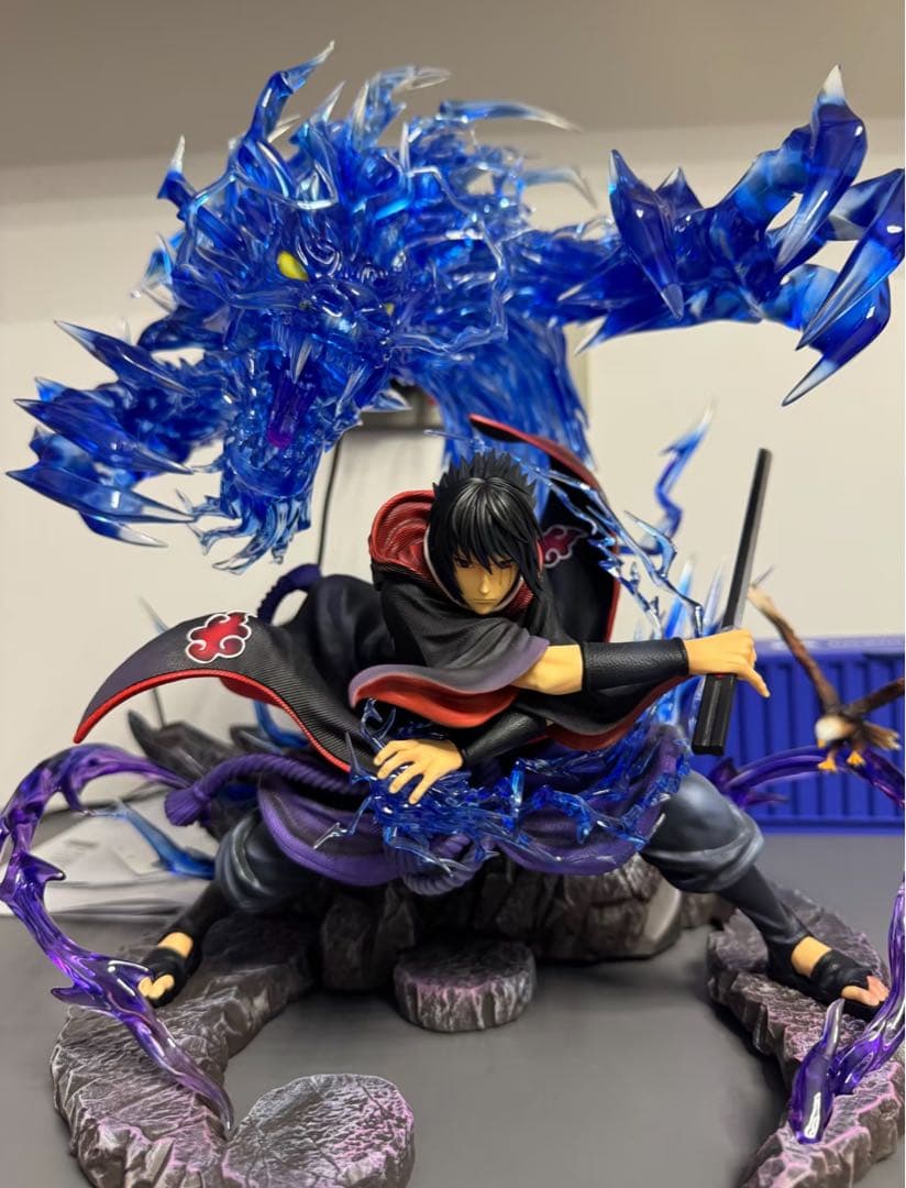 NARUTO ナルト 疾風伝　鷹　うちはサスケ フィギュア ガレージキット