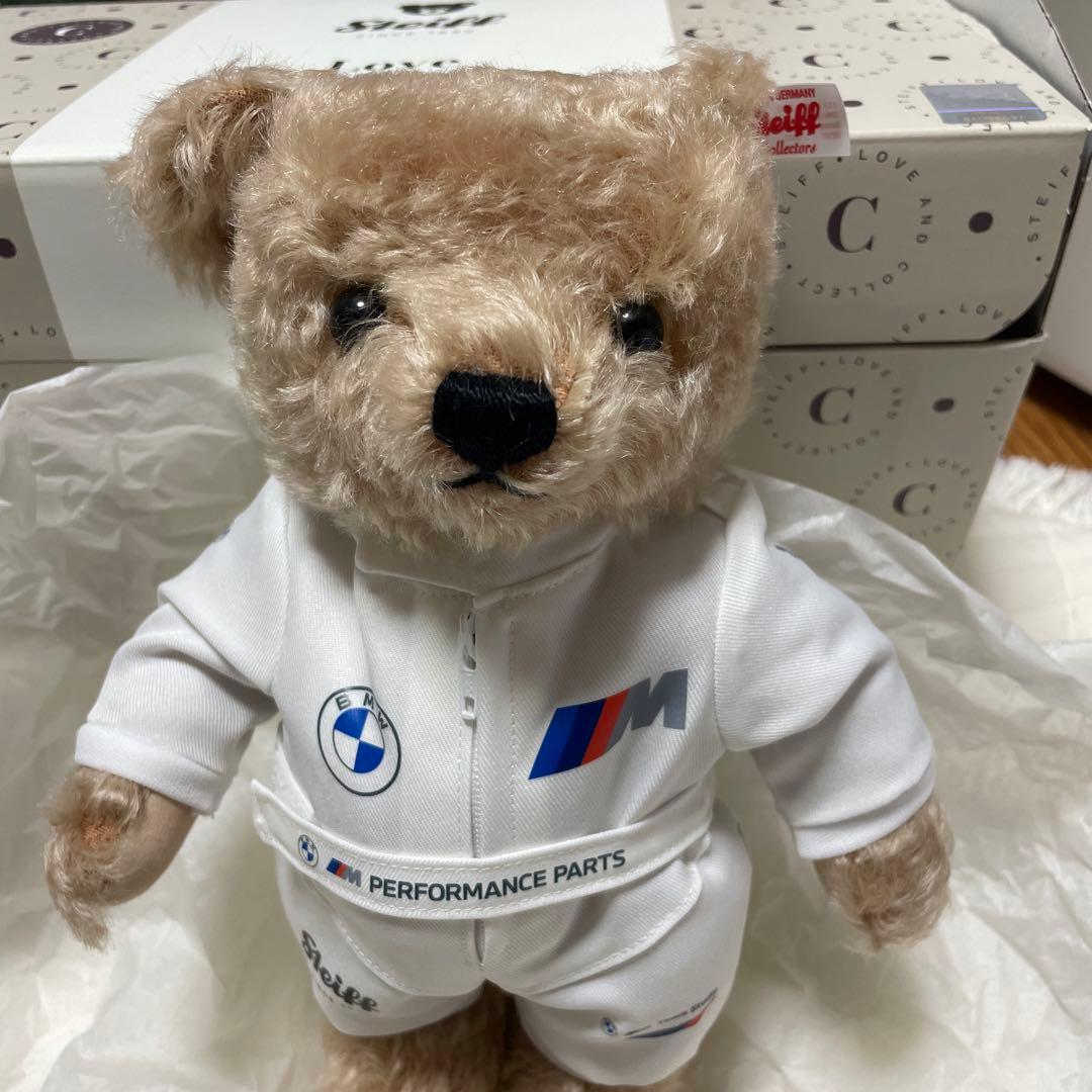 新品未開封 × Steiff レーシング テディベア 2025