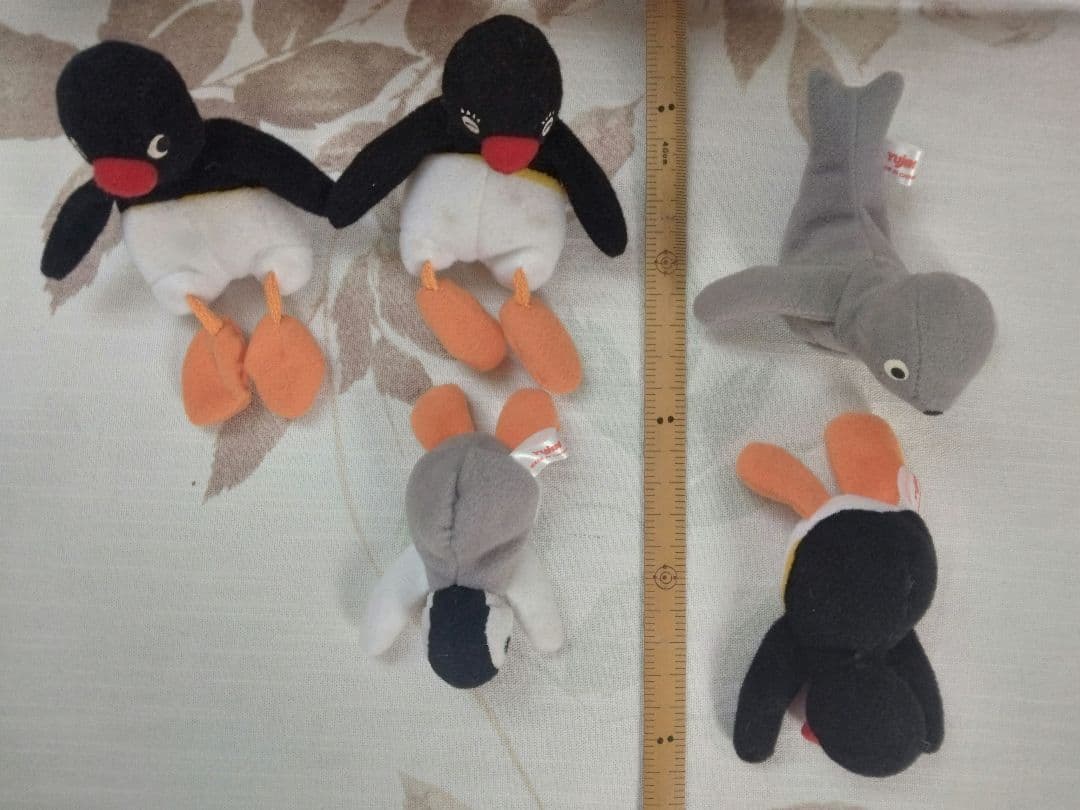 ぽてっとピングーぬいぐるみ　当時物　5種7個セット