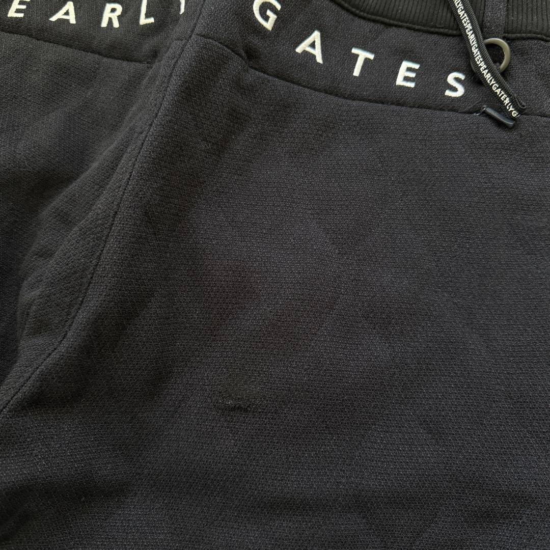 防寒　蓄熱　裏地付　パーリーゲイツ　キルティング　パンツ　紺　M〜L相当　4