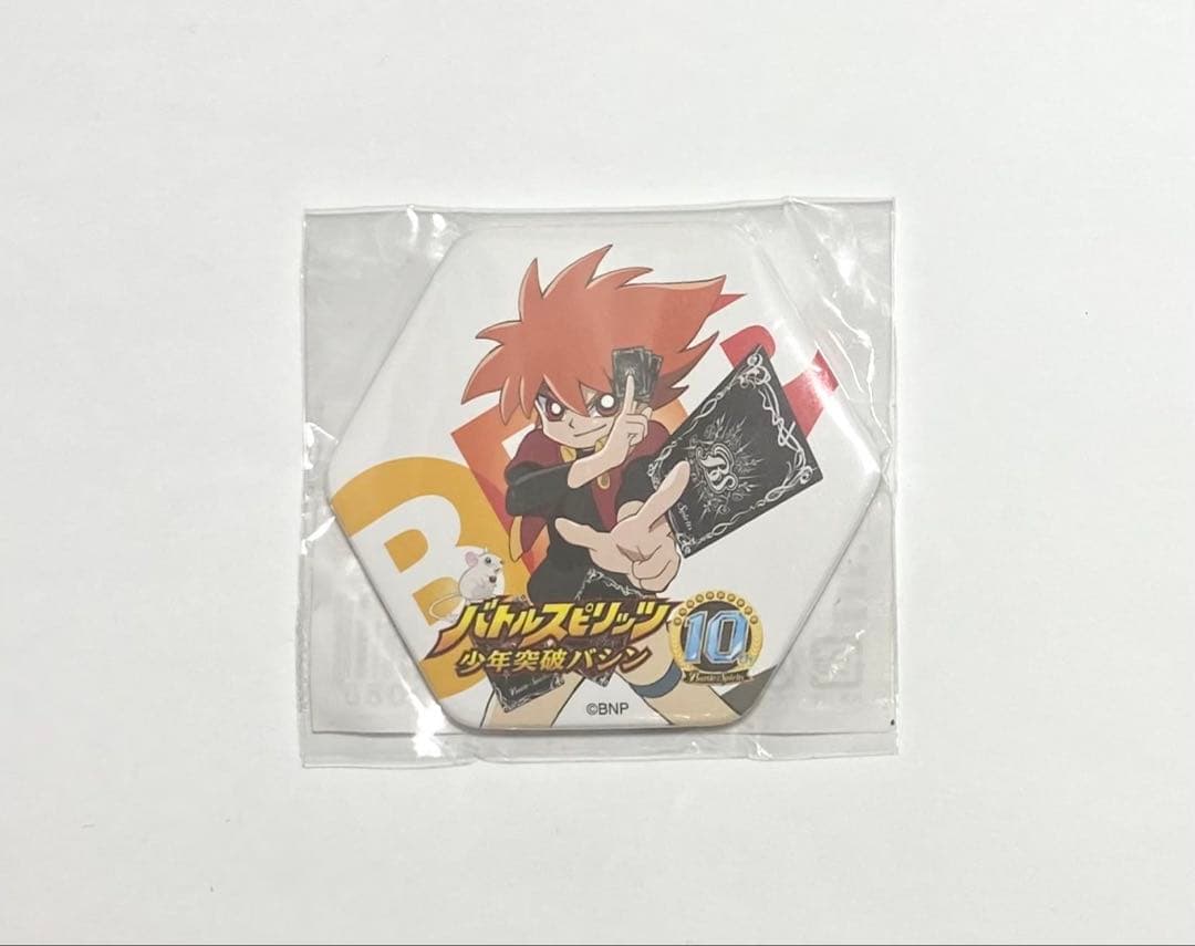 バトルスピリッツ　少年突破バシン　缶バッジ　キャラハニ缶バッジ　アニメジャパン