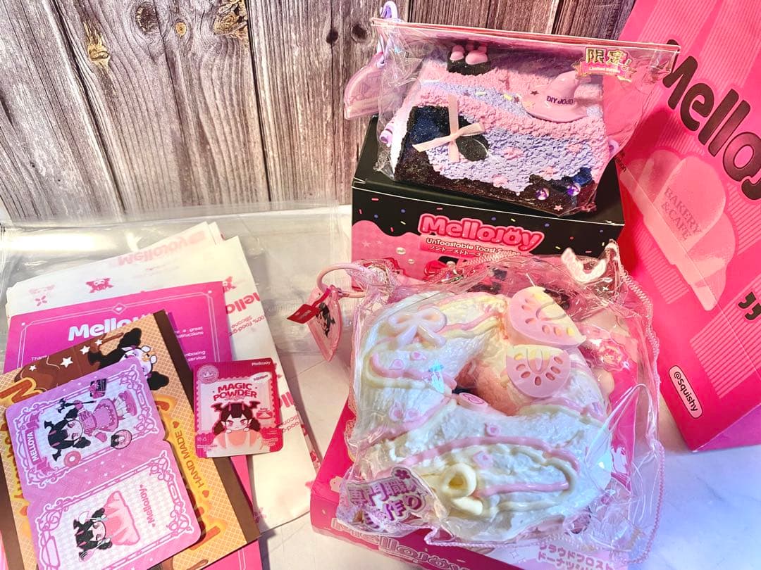 【MelloJoy】クラウドフロストドーナツ&ノントーストトーストシリーズ