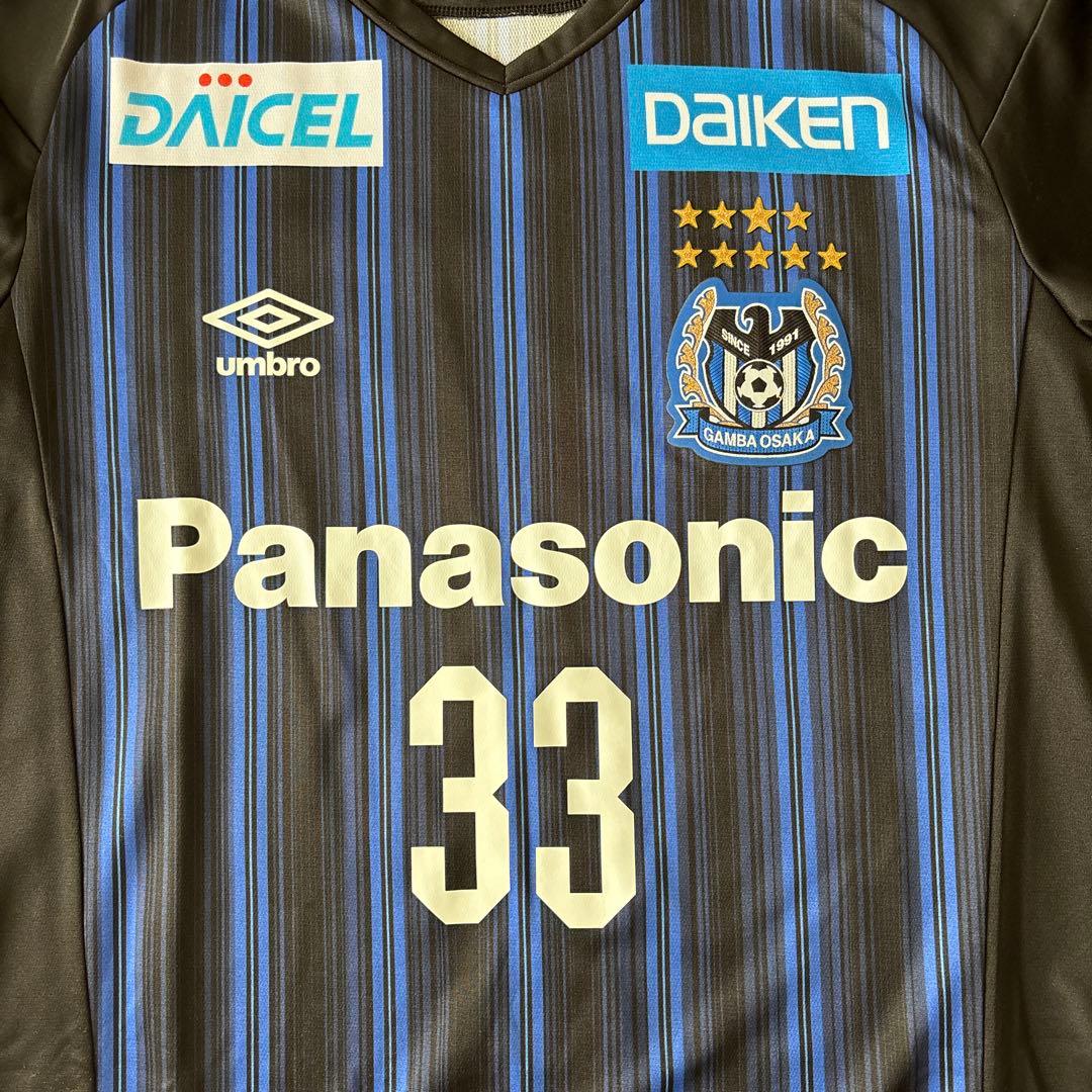 ガンバ大阪　レプリカユニフォームM-L（未使用に近い）