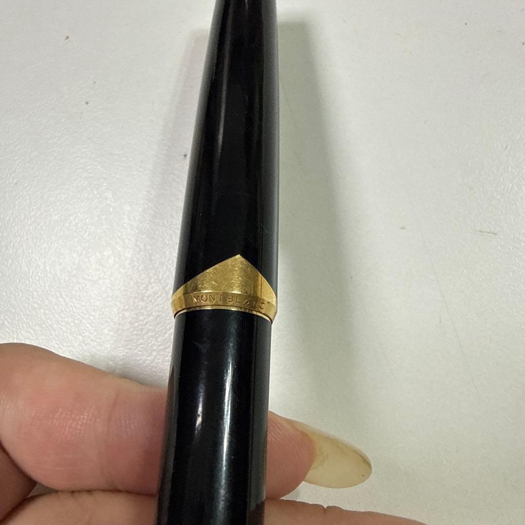 MONTBLANC モンブラン 万年筆 121 ブラック ゴールド 750