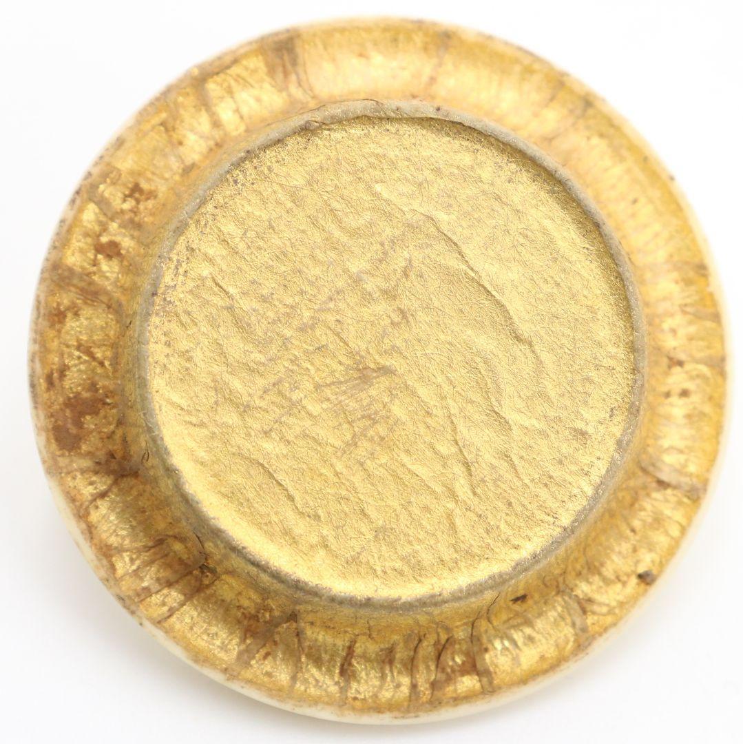 表千家 堀内宗完(兼中斎)書付 瀬戸 茶入 挽家袋 御物袋 仕覆　M865　N6