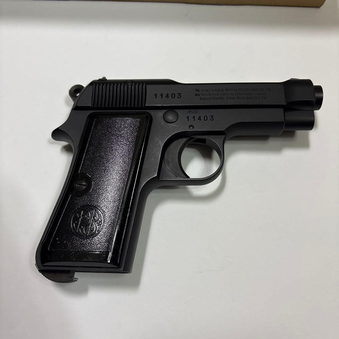 ウエスタンアームズ　ベレッタM1934ガスブローバックガン マガジン3本付き