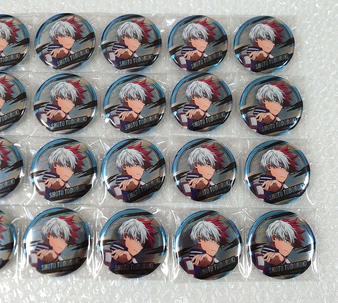 ヒロアカ　渋谷　東急コラボ　轟焦凍　缶バッジ　　特典　カード　ミニキャラ