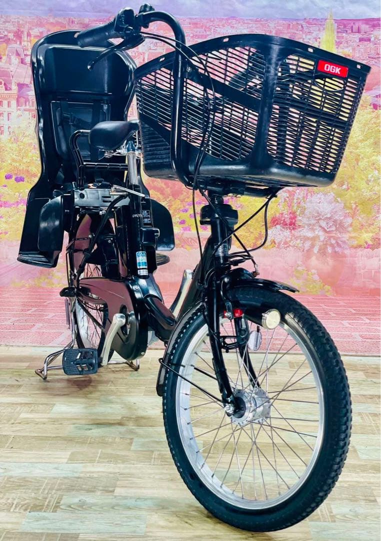 K2614 電動自転車パナソニック ギュット 子供乗せ 20インチ ブラック