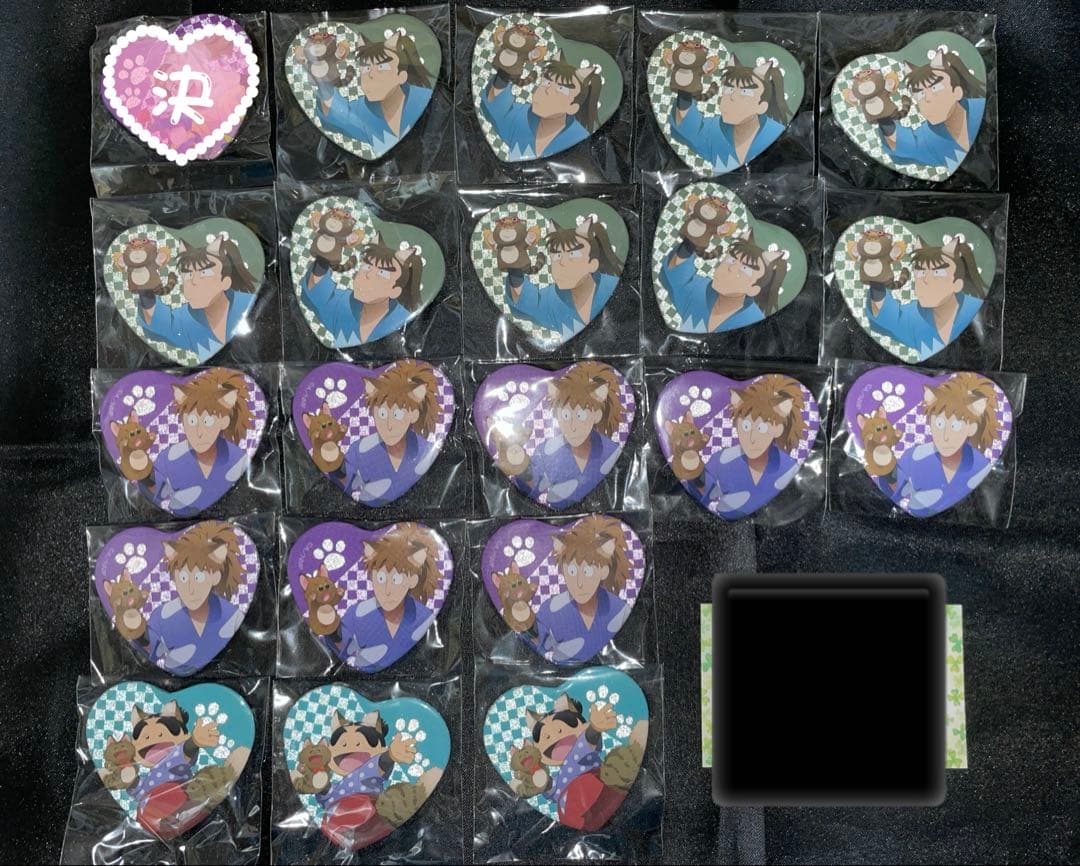 忍たま 忍たま乱太郎 ナンジャ ナンジャタウン ハート缶バッジ 利吉 含む44点