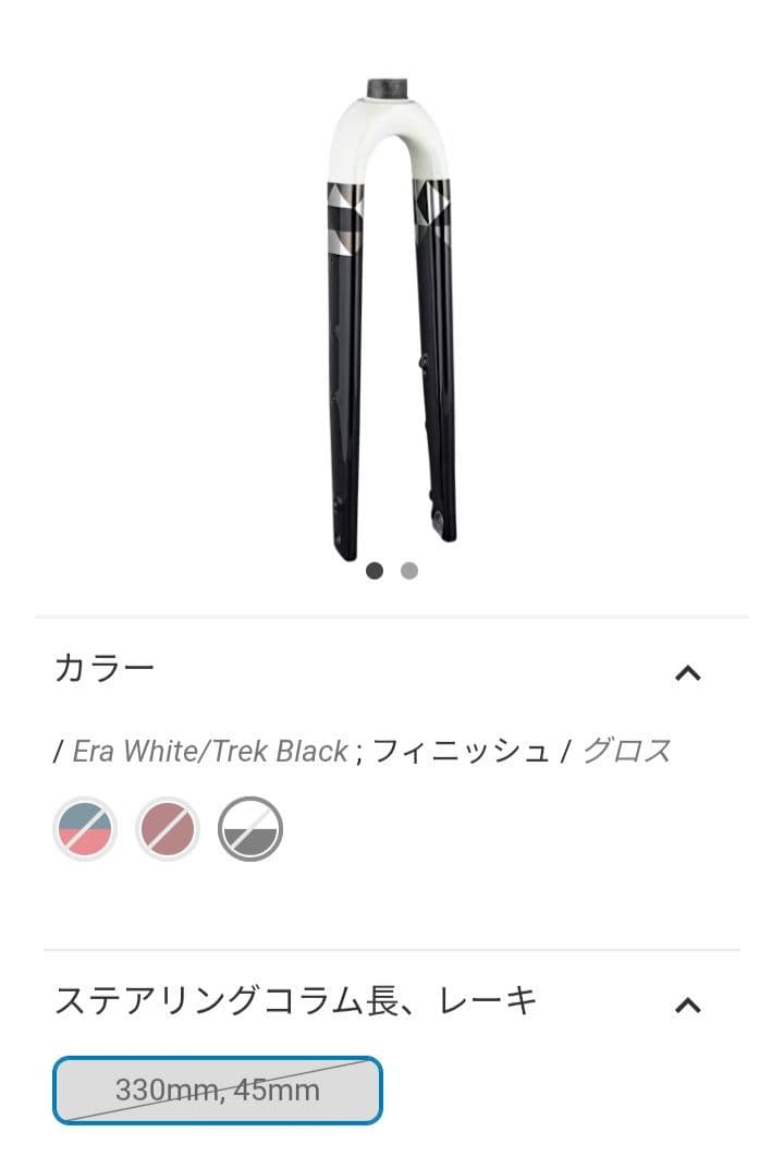 TREK CHECKPOINT ALR5 フロントフォーク