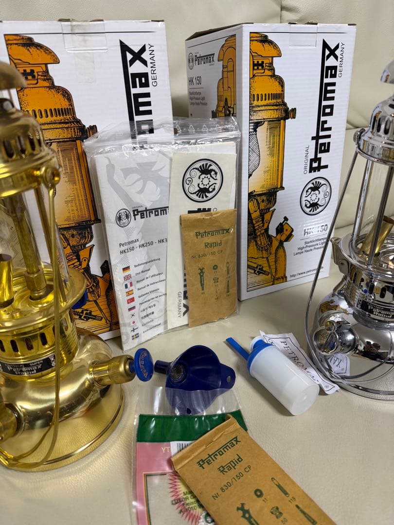 ペトロマックス HK150 未使用2台セット