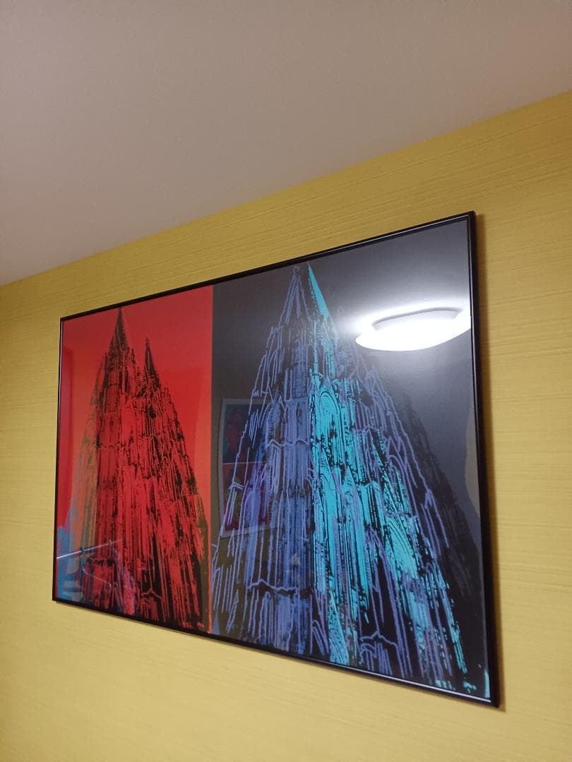 超巨大アンディウォーホール「ケルン大聖堂」　ポスター