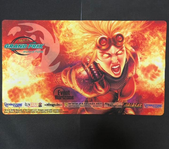 mtg 燃え立つチャンドラ プレイマット gpヒューストン 2010 チャンドラ