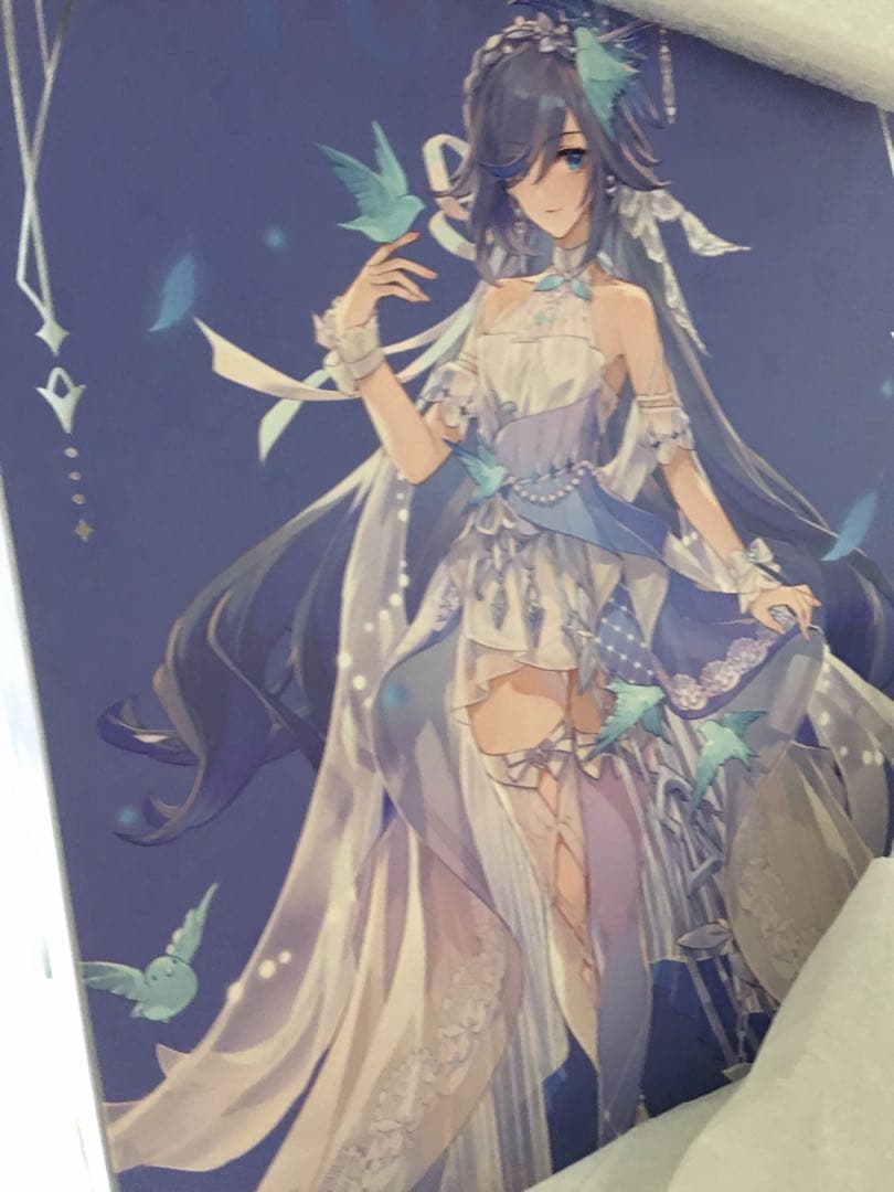 崩壊3rd フカ・雲墨丹心 蒼い鳥の庭Ver. 1/8 完成品フィギュア